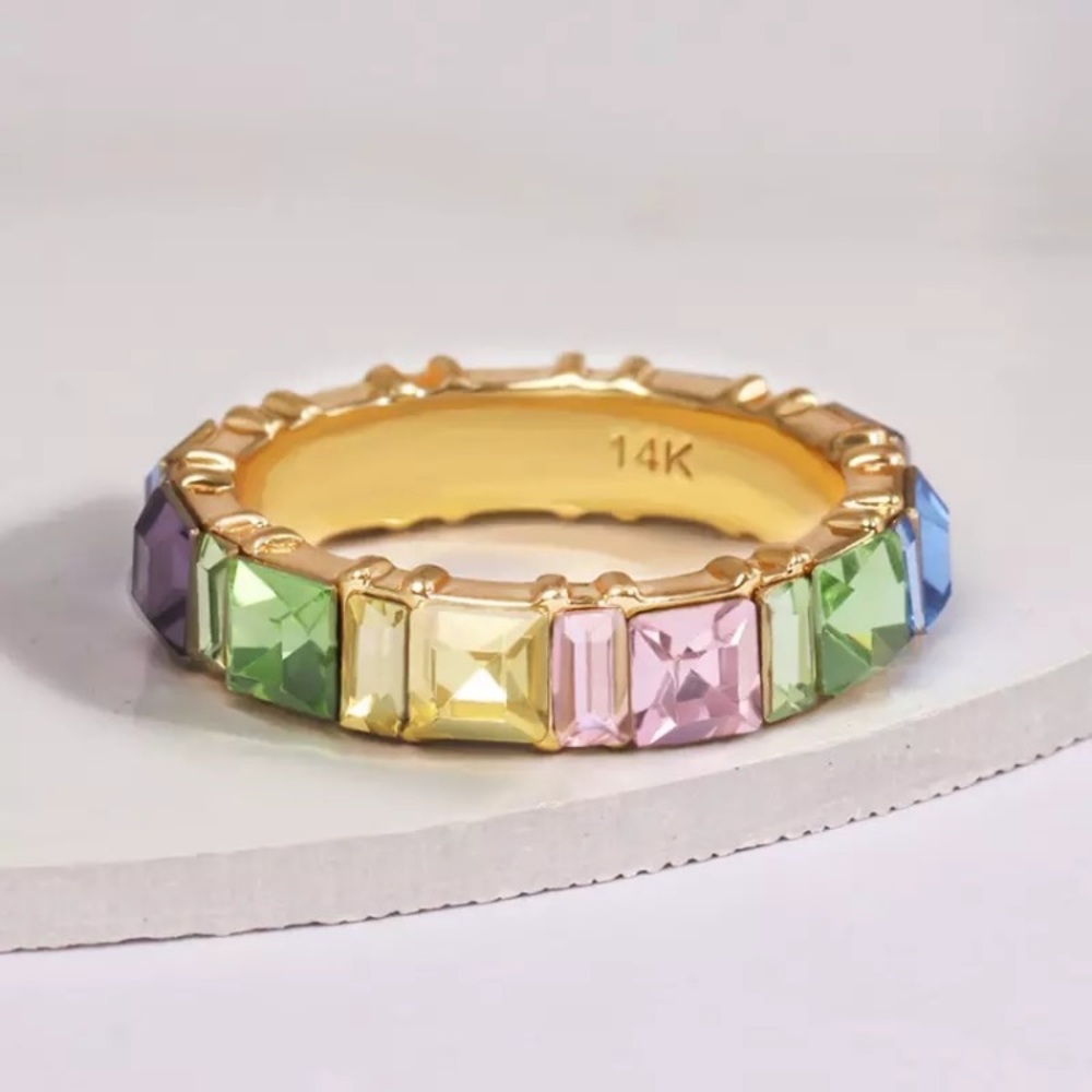 Multi-Colored Stacking Ring - Picture 2 of 8